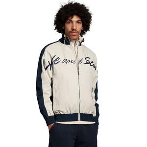 Lyle & Scott Mens Panelled Sport Jacket / White